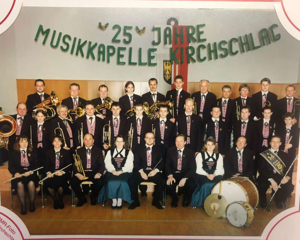 25 Jahre Musikverein Kirchschlag Gruppenfoto