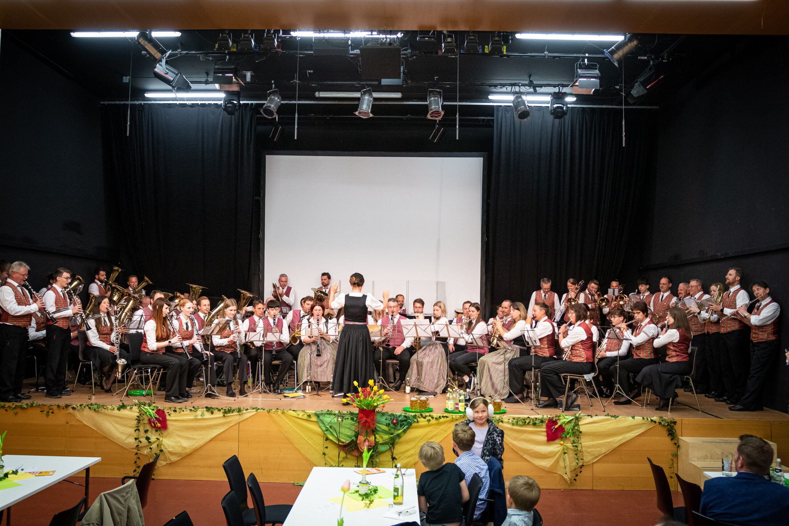 Dämmerschoppen Musikverein Kirchschlag und Breitenau gemeinsam