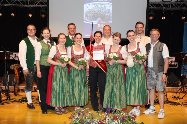 Auszeichnung bei der Marschwertung